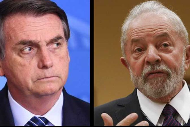Lula lidera com 39% e Bolsonaro tem 33%, diz Datafolha