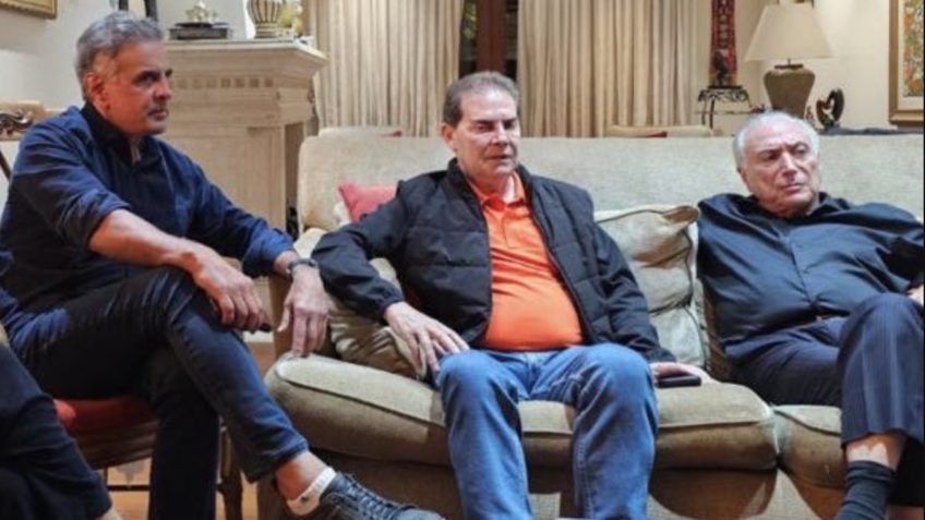 Ao lado de Temer e Aécio, relator defende mudar PL da anistia para ‘dosimetria’