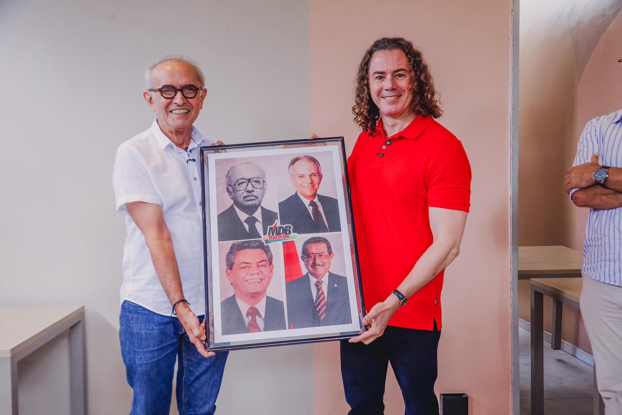 Cícero Lucena anuncia filiação ao MDB e confirma pré-candidatura ao Governo da Paraíba em 2026