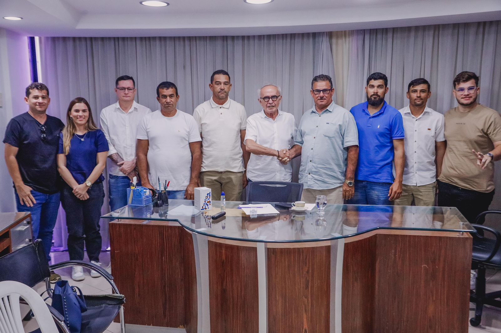 Cícero Lucena recebe apoio de ex-prefeito de Tenório e vereadores de Juarez Távora