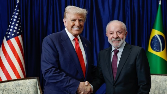 Trump diz que reunião com Lula foi ‘muito boa’; presidente brasileiro afirma que acordo comercial deve ocorrer nas próximas semanas