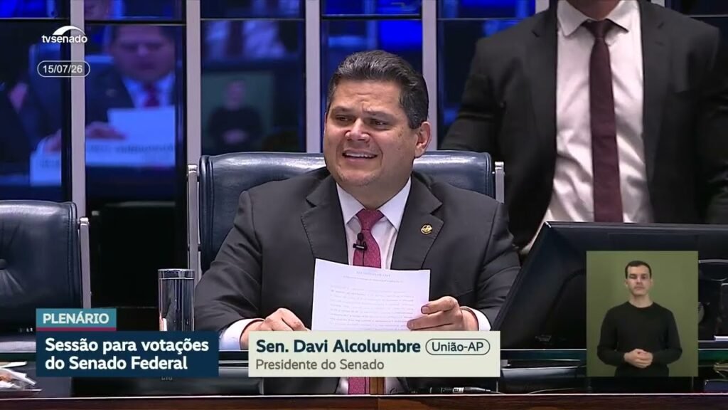 Davi anuncia calendário de esforço concentrado em agosto e setembro — Senado Notícias