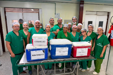 Paraíba registra 28ª doação de múltiplos órgãos do ano