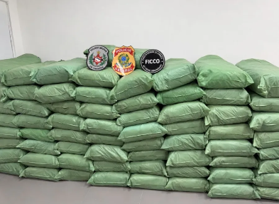 Homem é preso com meia tonelada de maconha em caminhão em Água Branca