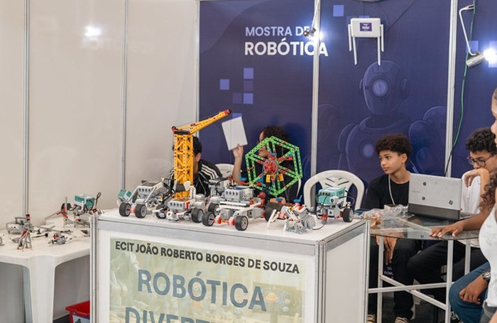 Espaço Robótica promete novas experiências tecnológicas e atividades interativas na Expotec 2026