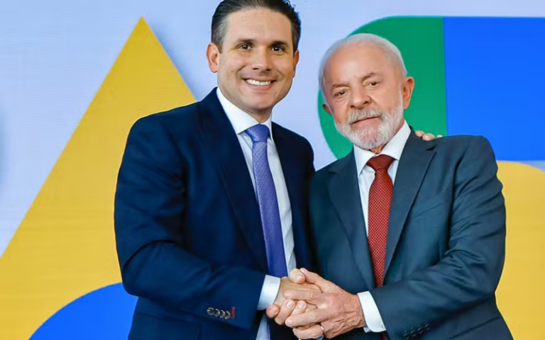 Lula recebe Hugo Motta e Aguinaldo Ribeiro em Brasília